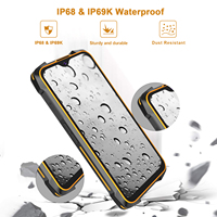 Cubot KingKong 5 Pro Android11 Smartphone Wytrzymały smartfon 2021 Wodoodporny IP68/IP69K/MIL-STD-810 duża bateria 8000mAh 4+64GB Rozszerzona 48MP Potrójny aparat Globalny 4G LTE Dual SIM NFC GPS GLONASS Beidou 2